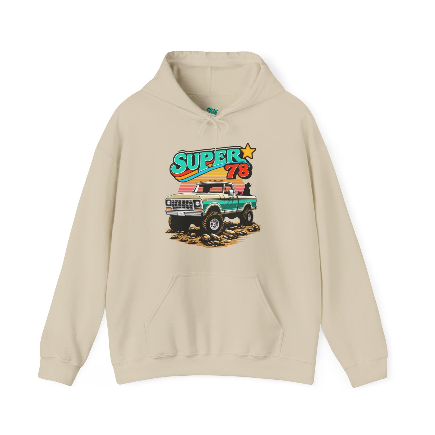 Big Wheelin Star 78 Hoodie (Front Graphic)