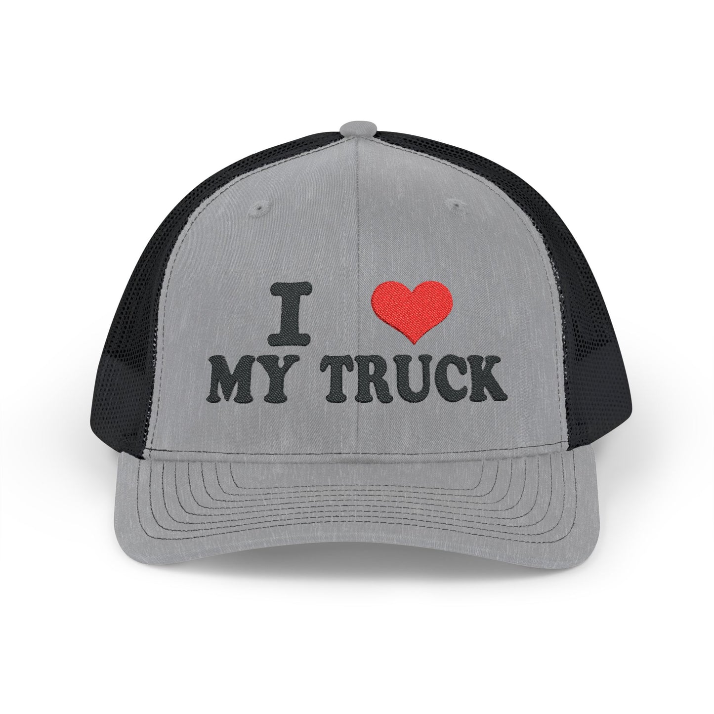 Truck Love Embroidered Snapback Hat