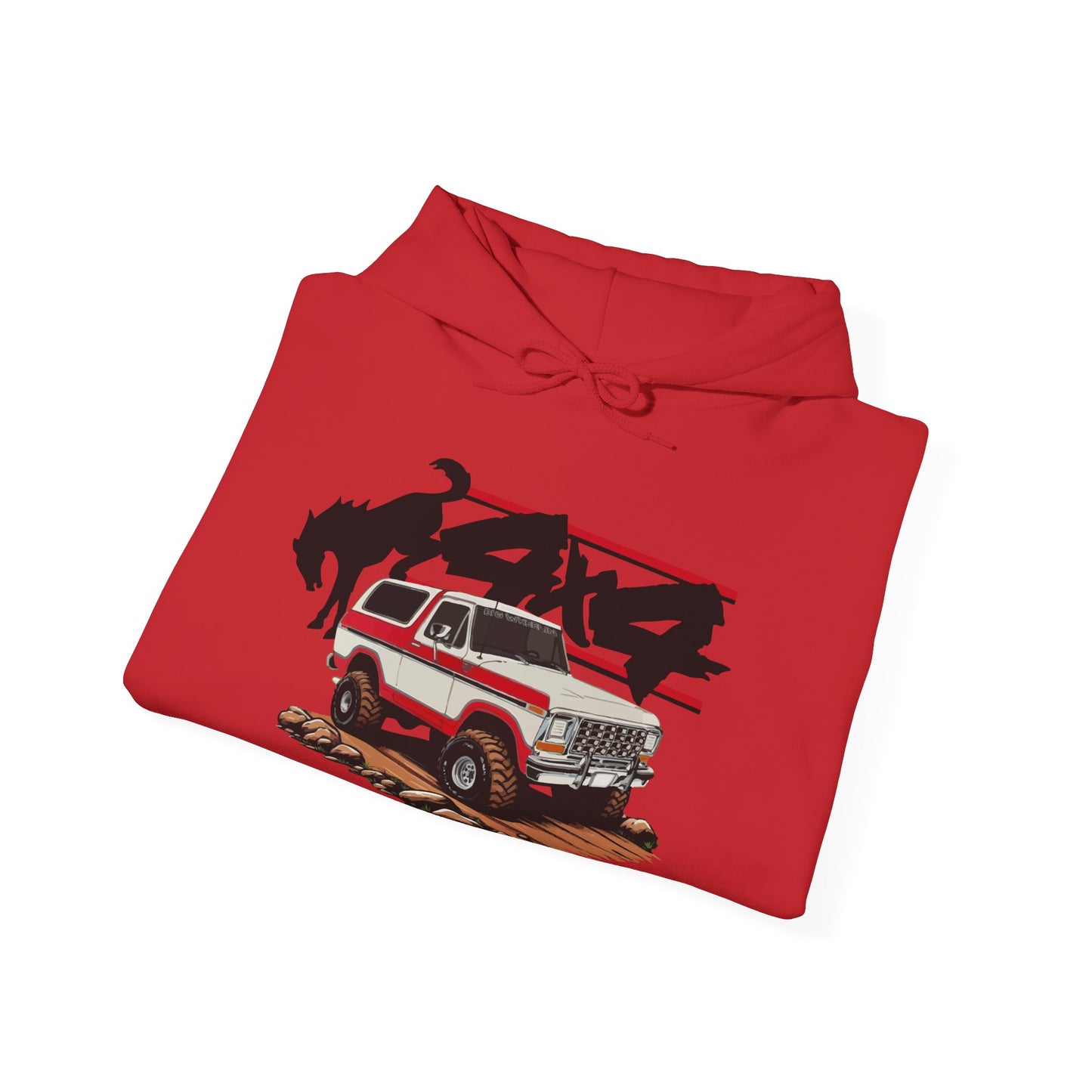 BUCKIN 4X4 Hoodie (Front Graphic)