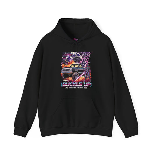 BUCKLE UP Hoodie (Front Graphic)