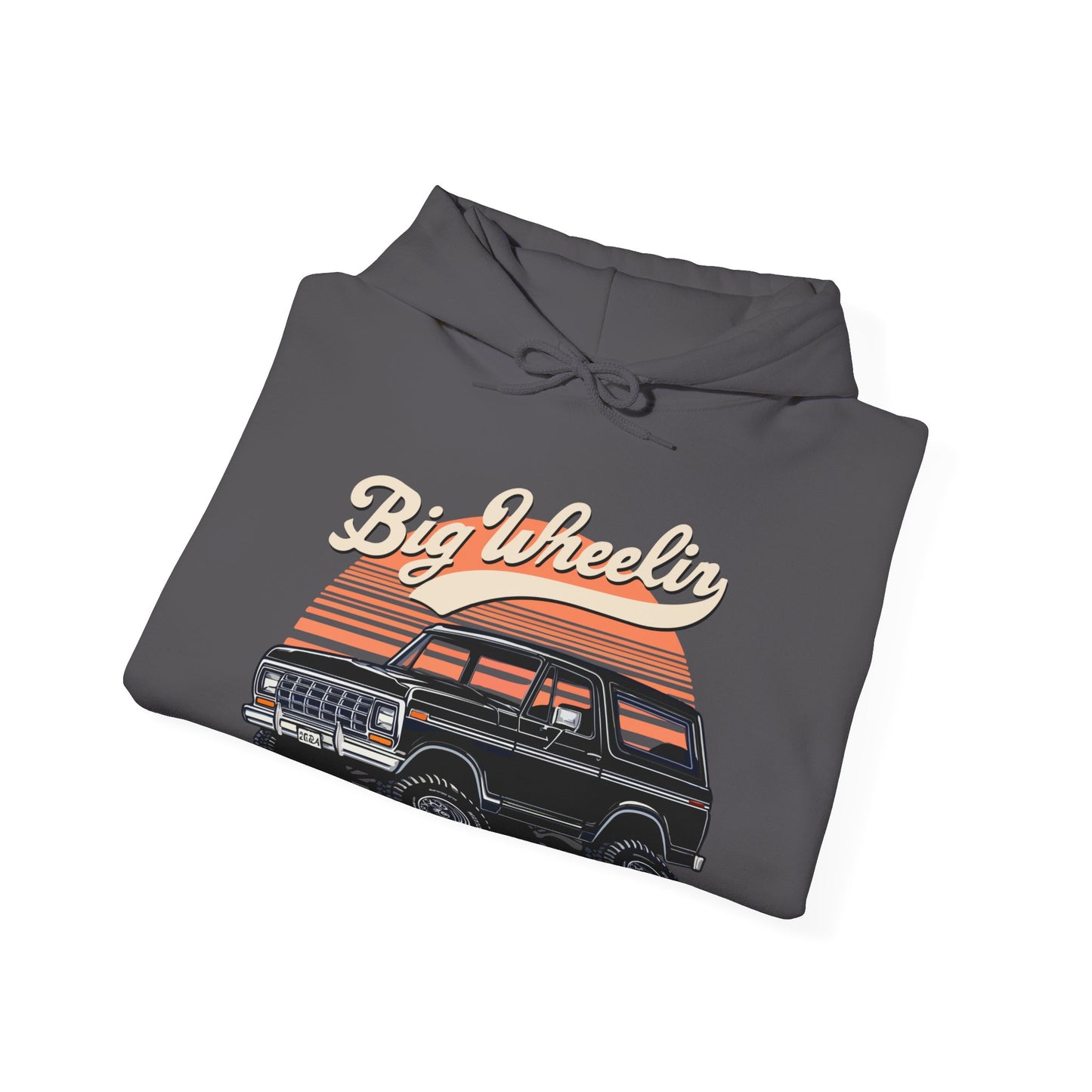 Big Wheelin Classic Hoodie (Front Graphic)