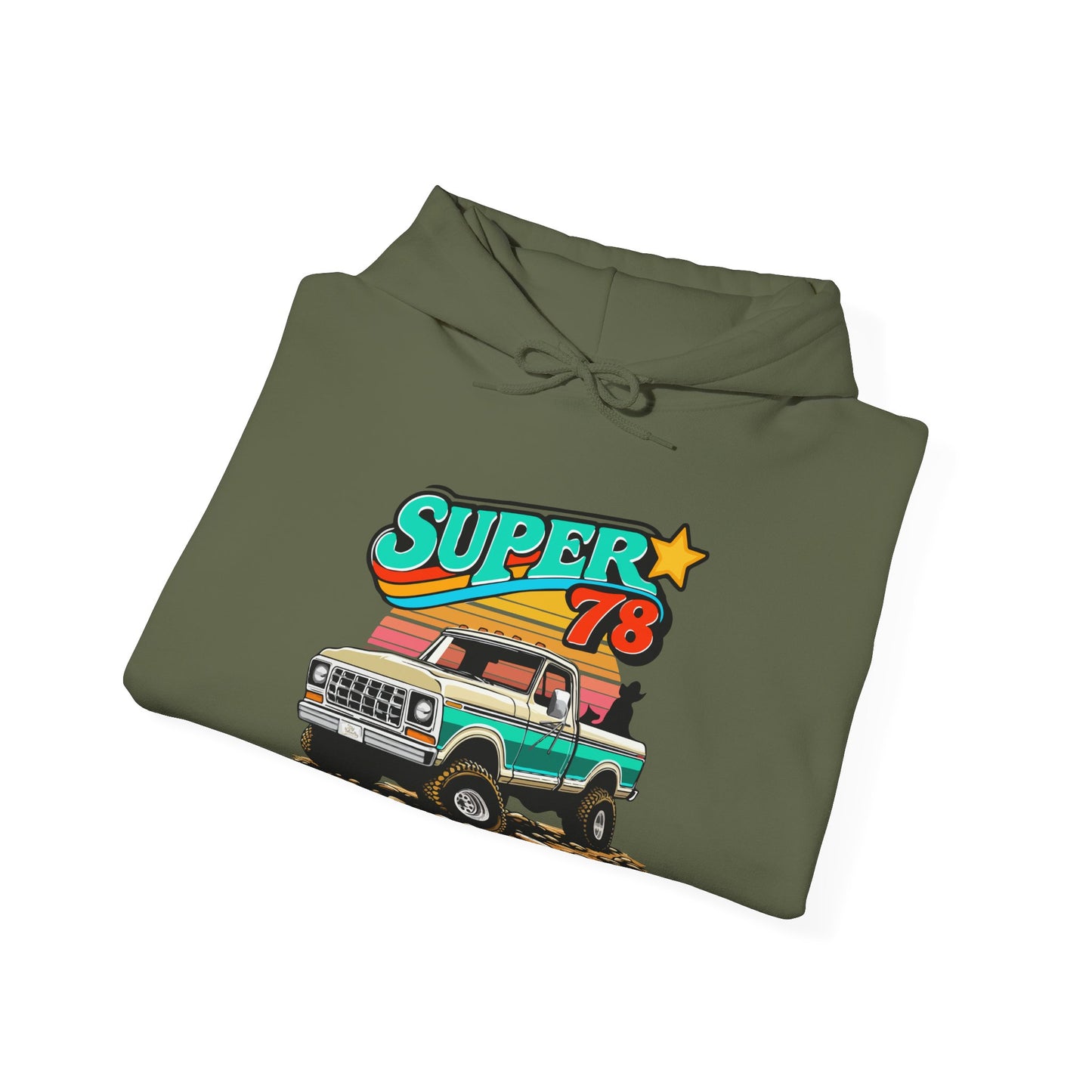 Big Wheelin Star 78 Hoodie (Front Graphic)