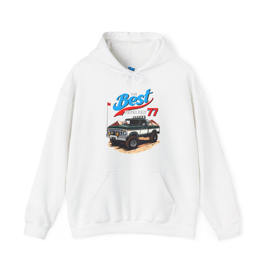 The Best Never Rest 77 Hoodie (Front Graphic)