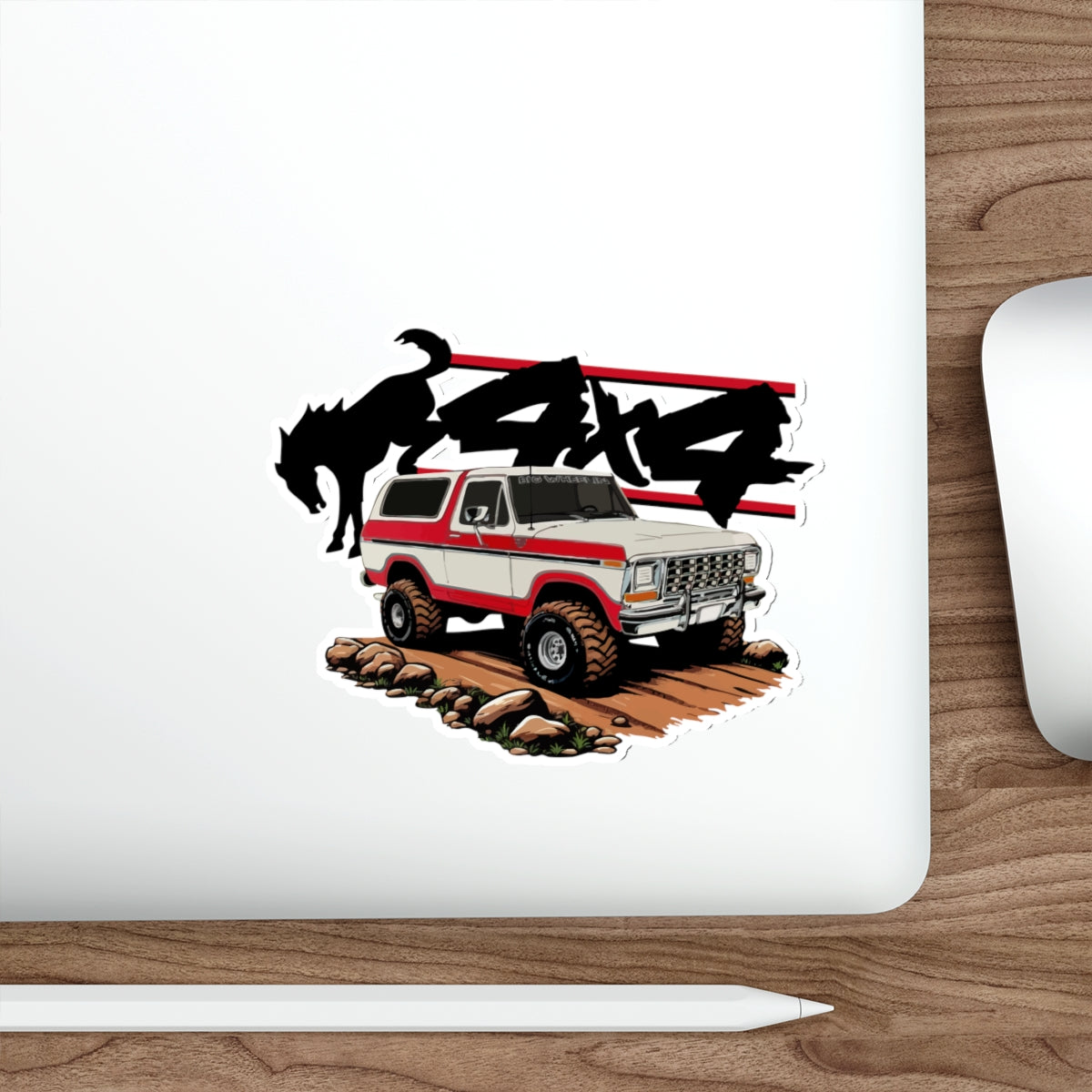 BUCKIN 4X4 Die-Cut Sticker