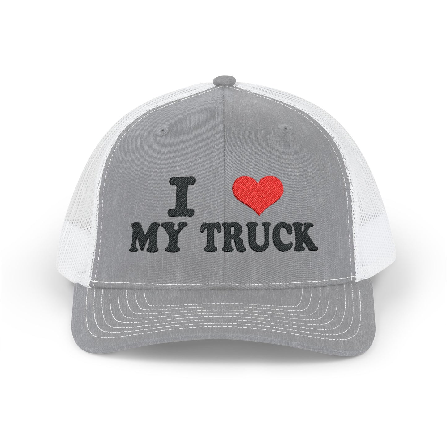 Truck Love Embroidered Snapback Hat