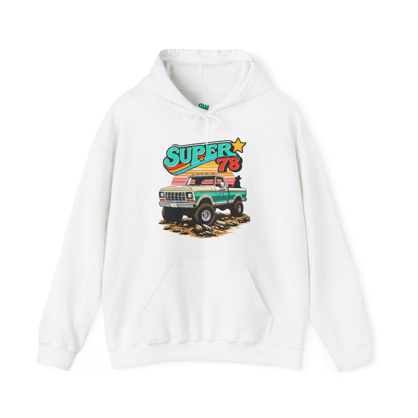 Big Wheelin Star 78 Hoodie (Front Graphic)