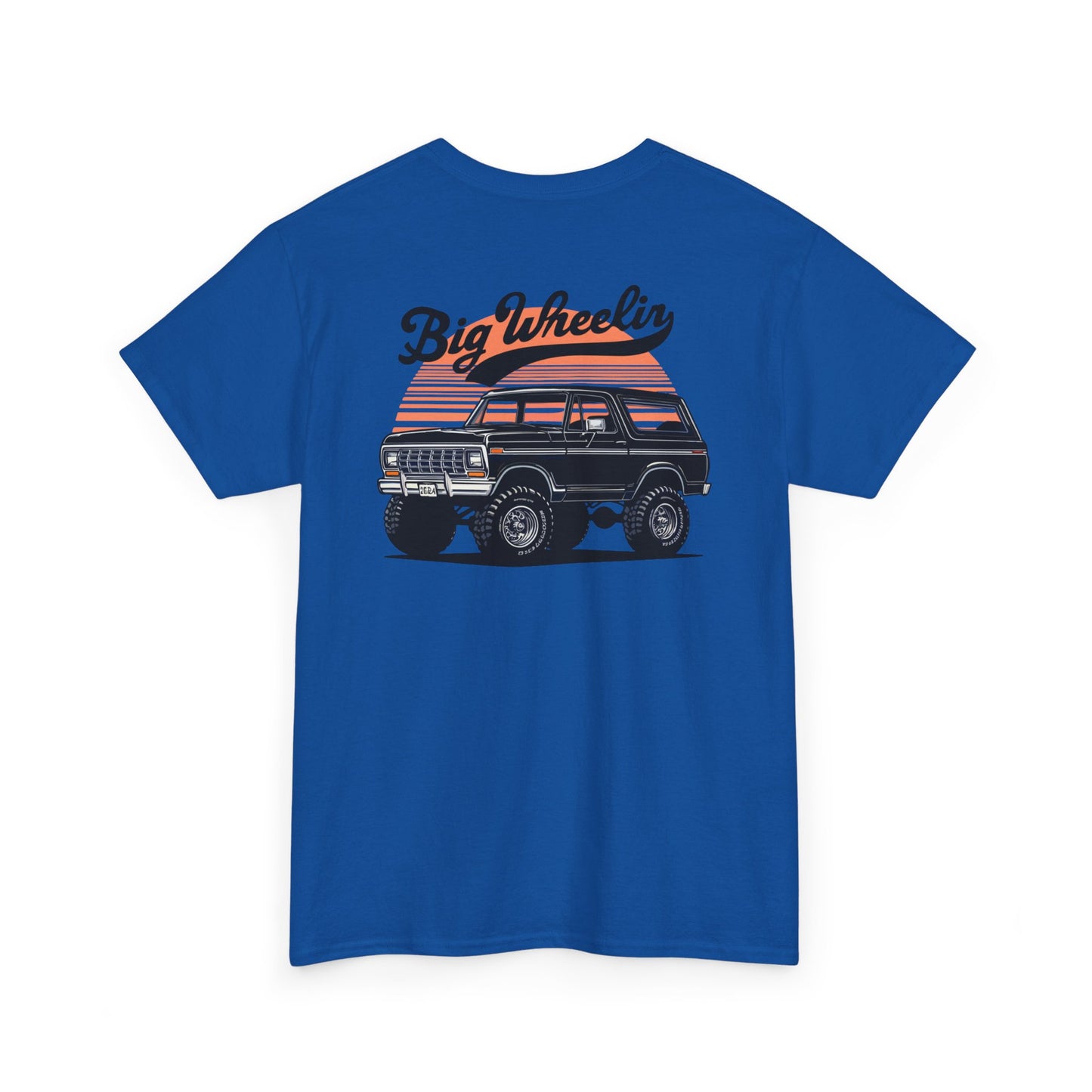 Big Wheelin Black Classic (Back Graphic)