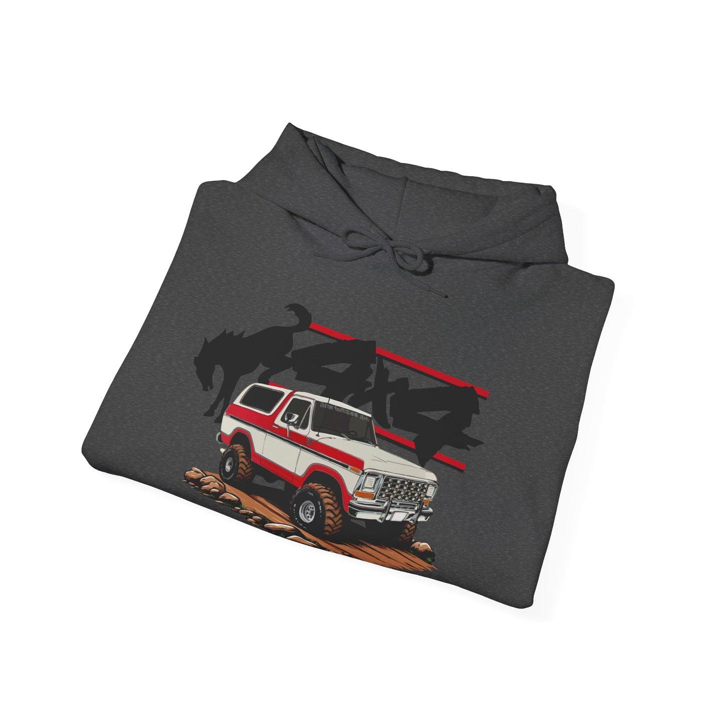 BUCKIN 4X4 Hoodie (Front Graphic)