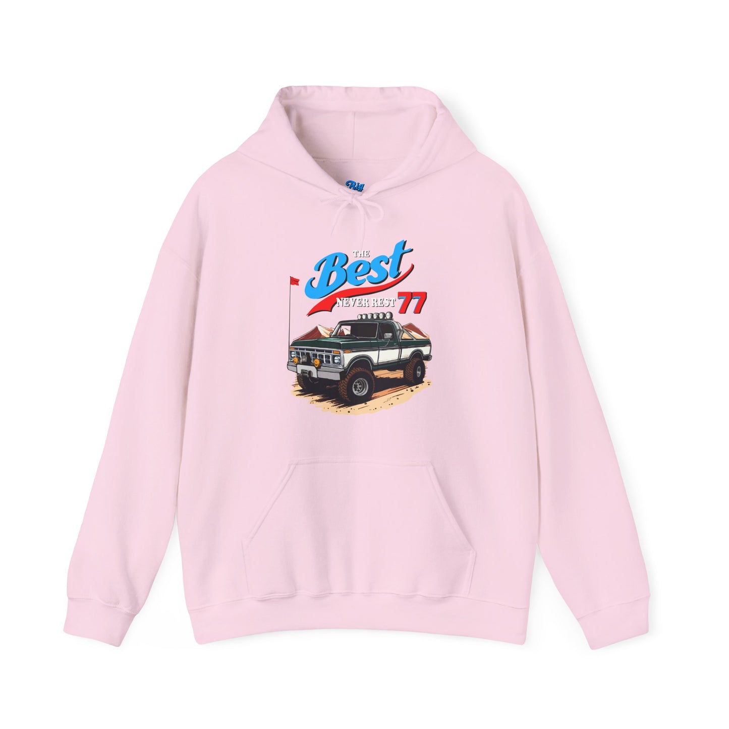 The Best Never Rest 77 Hoodie (Front Graphic)