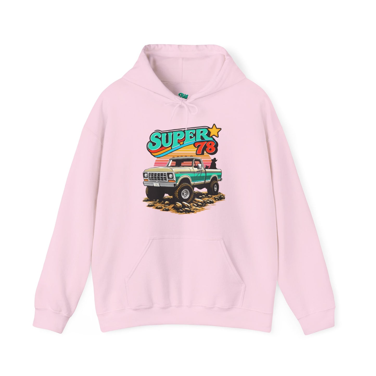 Big Wheelin Star 78 Hoodie (Front Graphic)