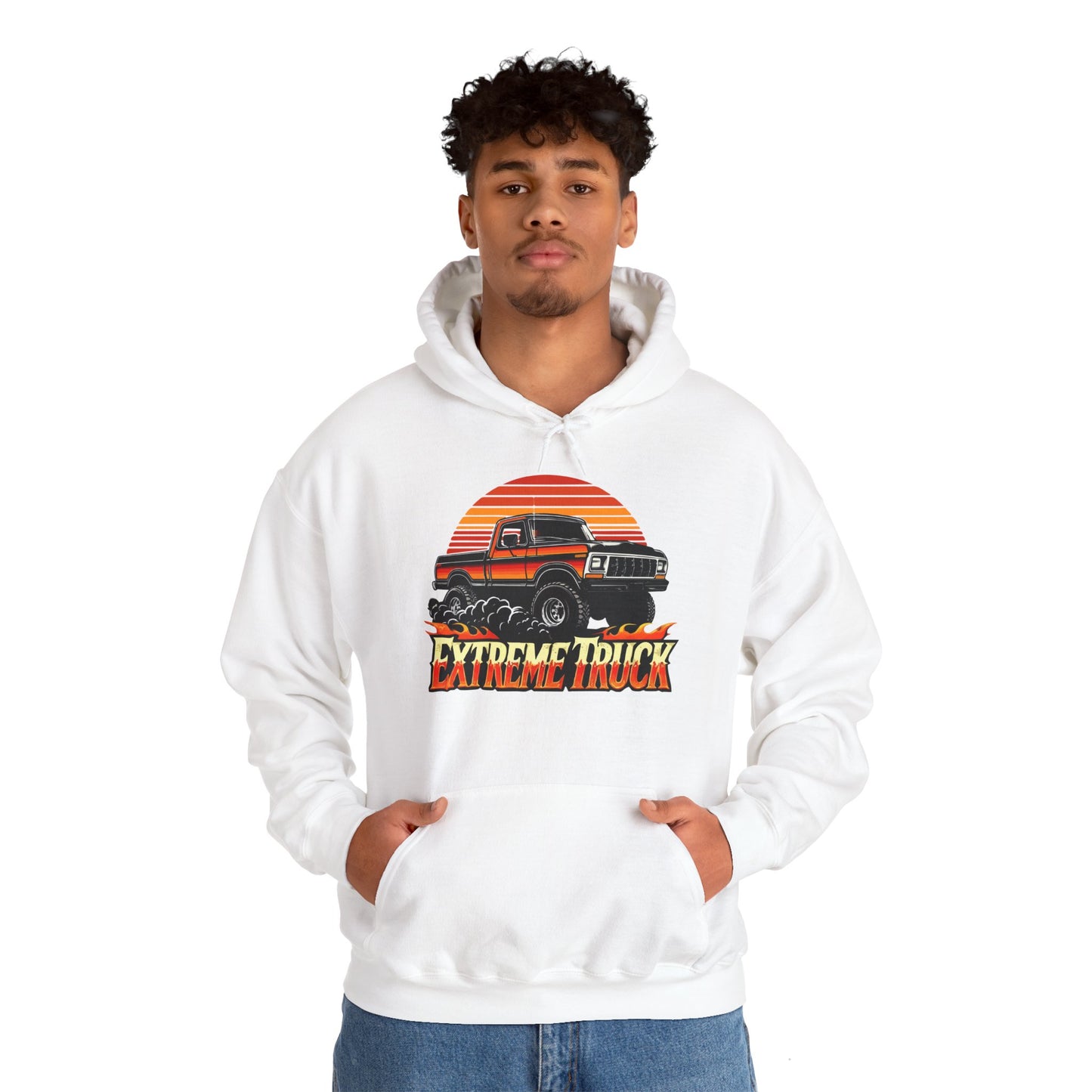 Extreme Truck Hoodie (Front Graphic)