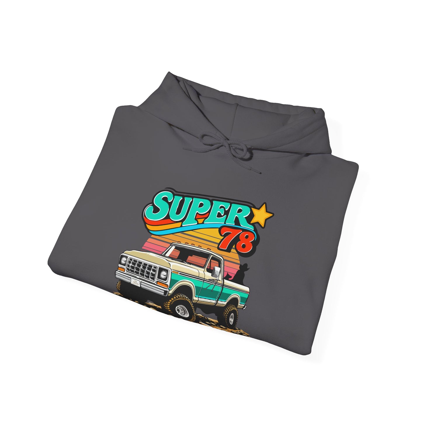 Big Wheelin Star 78 Hoodie (Front Graphic)