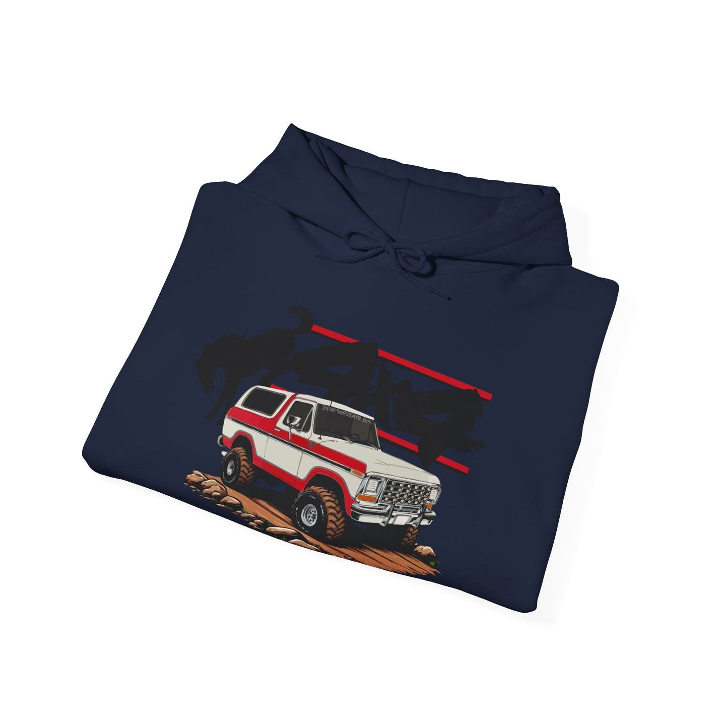 BUCKIN 4X4 Hoodie (Front Graphic)