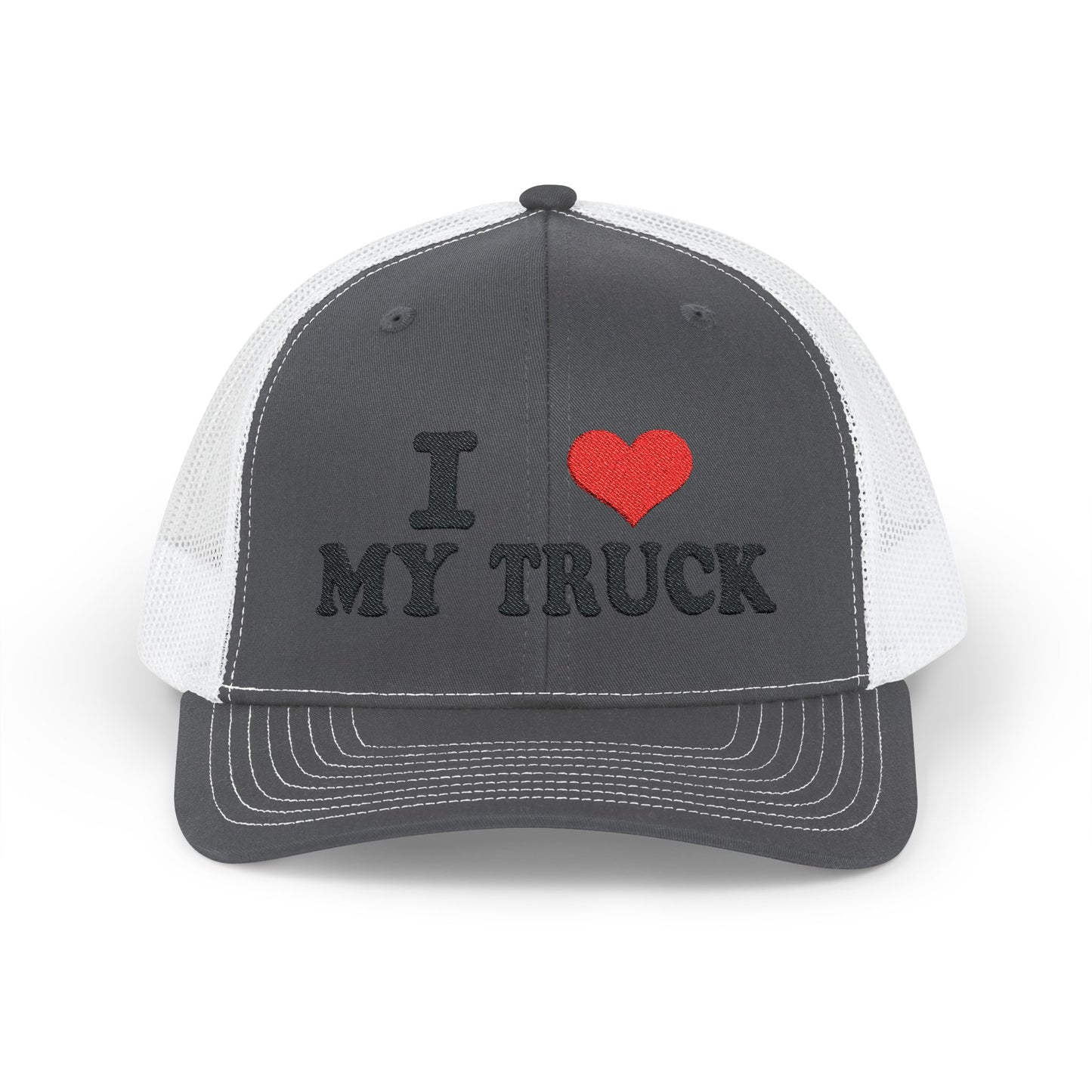 Truck Love Embroidered Snapback Hat