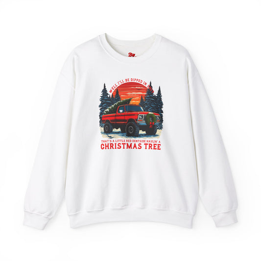 LITTLE RED DENTSIDE Crewneck (Front Graphic)