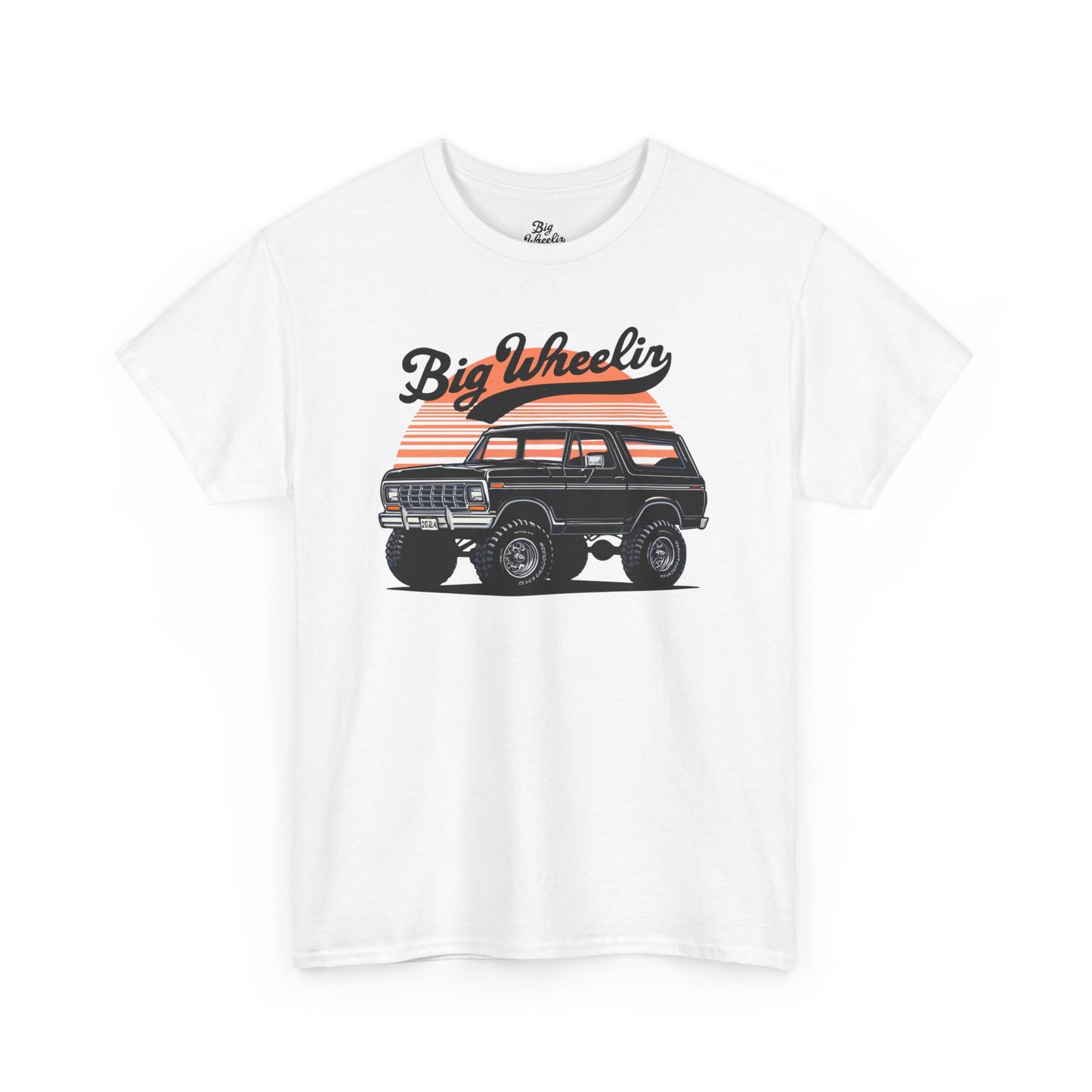 Big Wheelin Black Classic (Front Graphic)