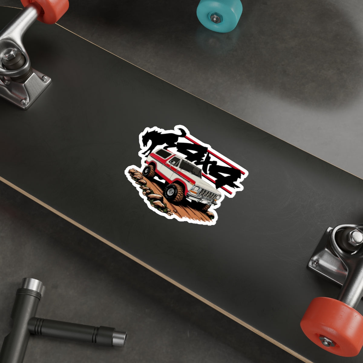 BUCKIN 4X4 Die-Cut Sticker