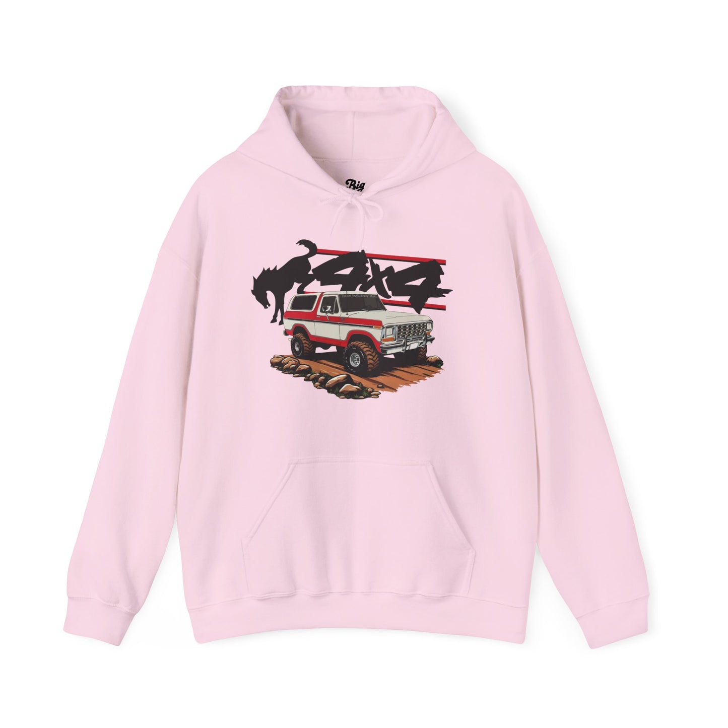 BUCKIN 4X4 Hoodie (Front Graphic)