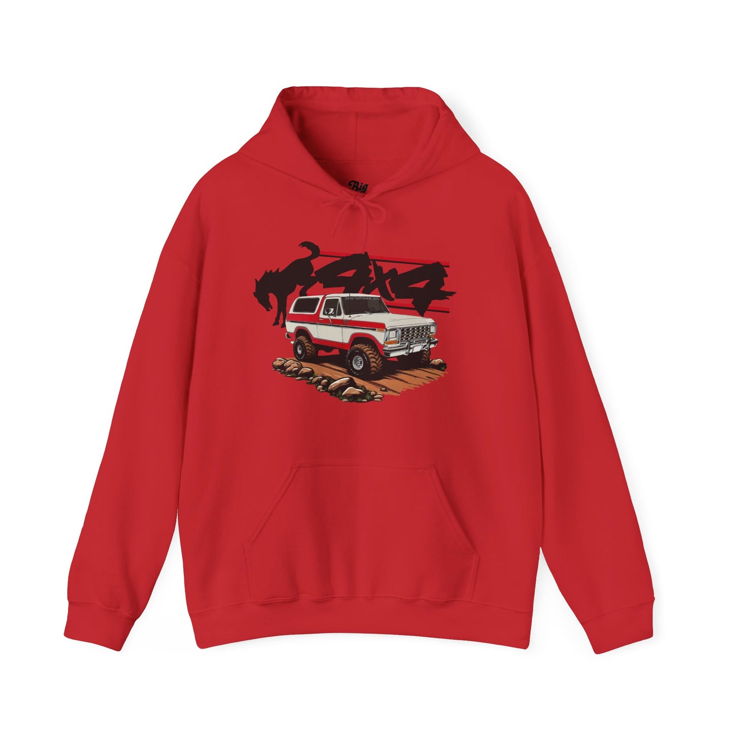 BUCKIN 4X4 Hoodie (Front Graphic)
