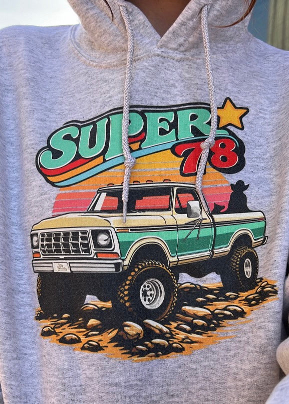 Big Wheelin Star 78 Hoodie (Front Graphic)